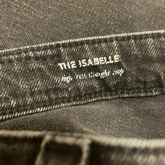 AG Isabelle High Rise Straight Crop Jeans - Picture 6 of 9